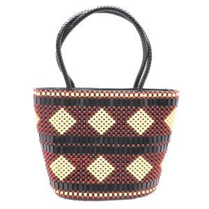 African Kenya Beaded Bucket Tote Bags